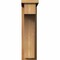 Ekena Millwork Huntington Rough Sawn Corbel w/Backplate, Western Red Cedar, 6"W x 14"D x 22"H COR06X14X22HUN01RWR - alternate 3